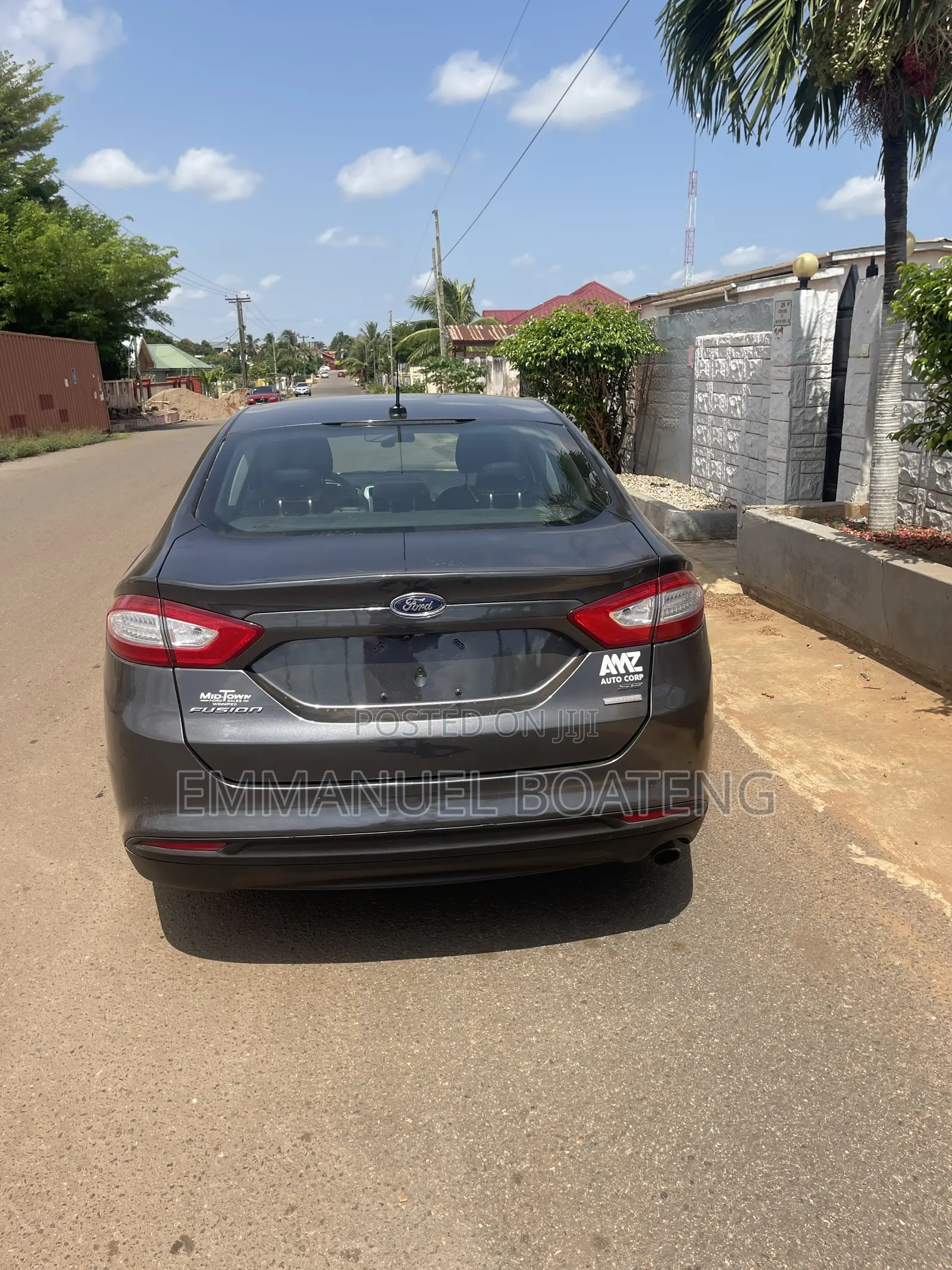 Ford Fusion SE AWD 2016 Gray