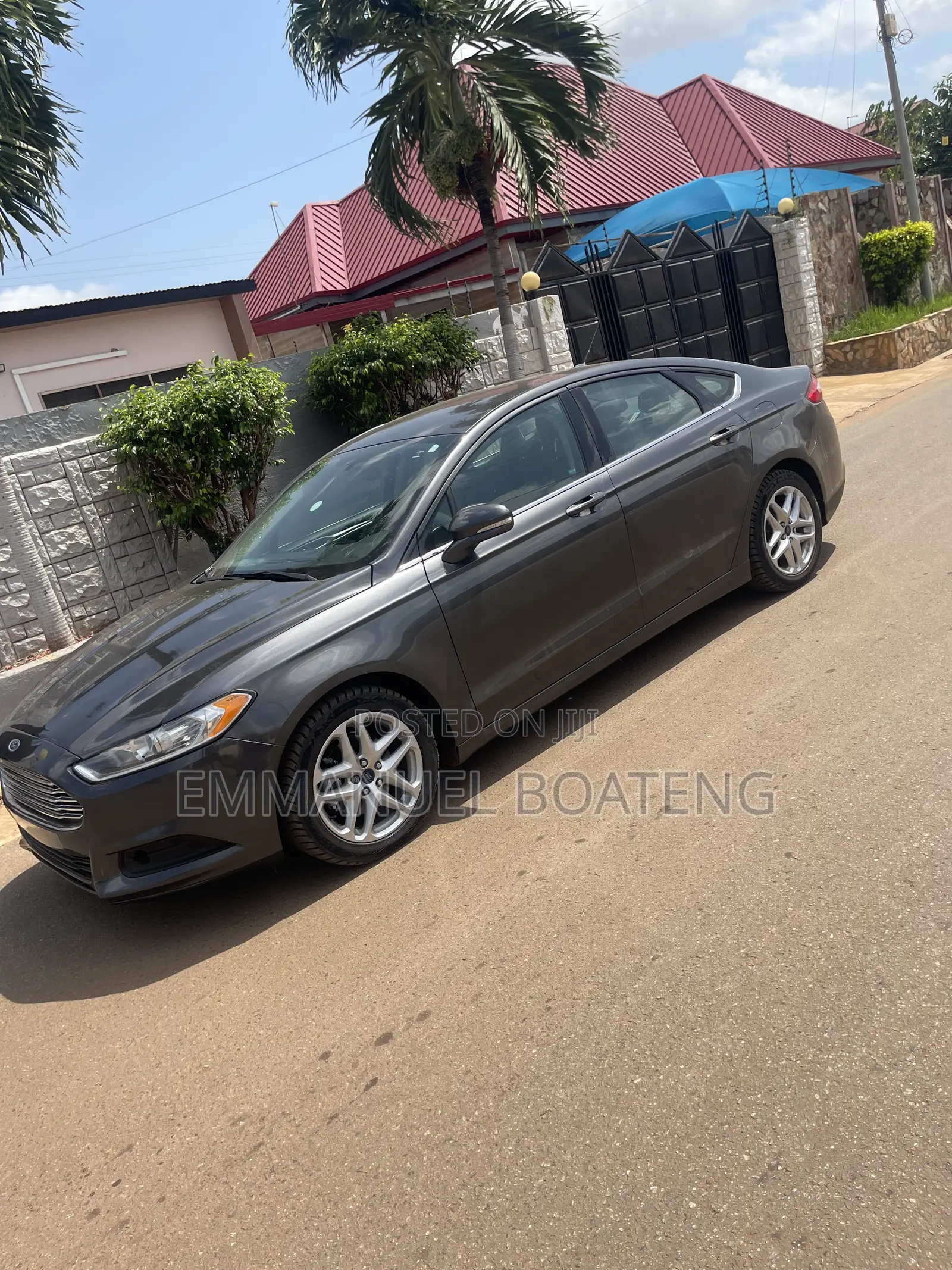 Ford Fusion SE AWD 2016 Gray