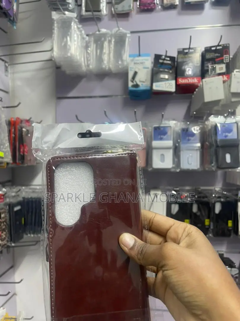 Samsung Galaxy 25 Ultra Leather Flip Cases