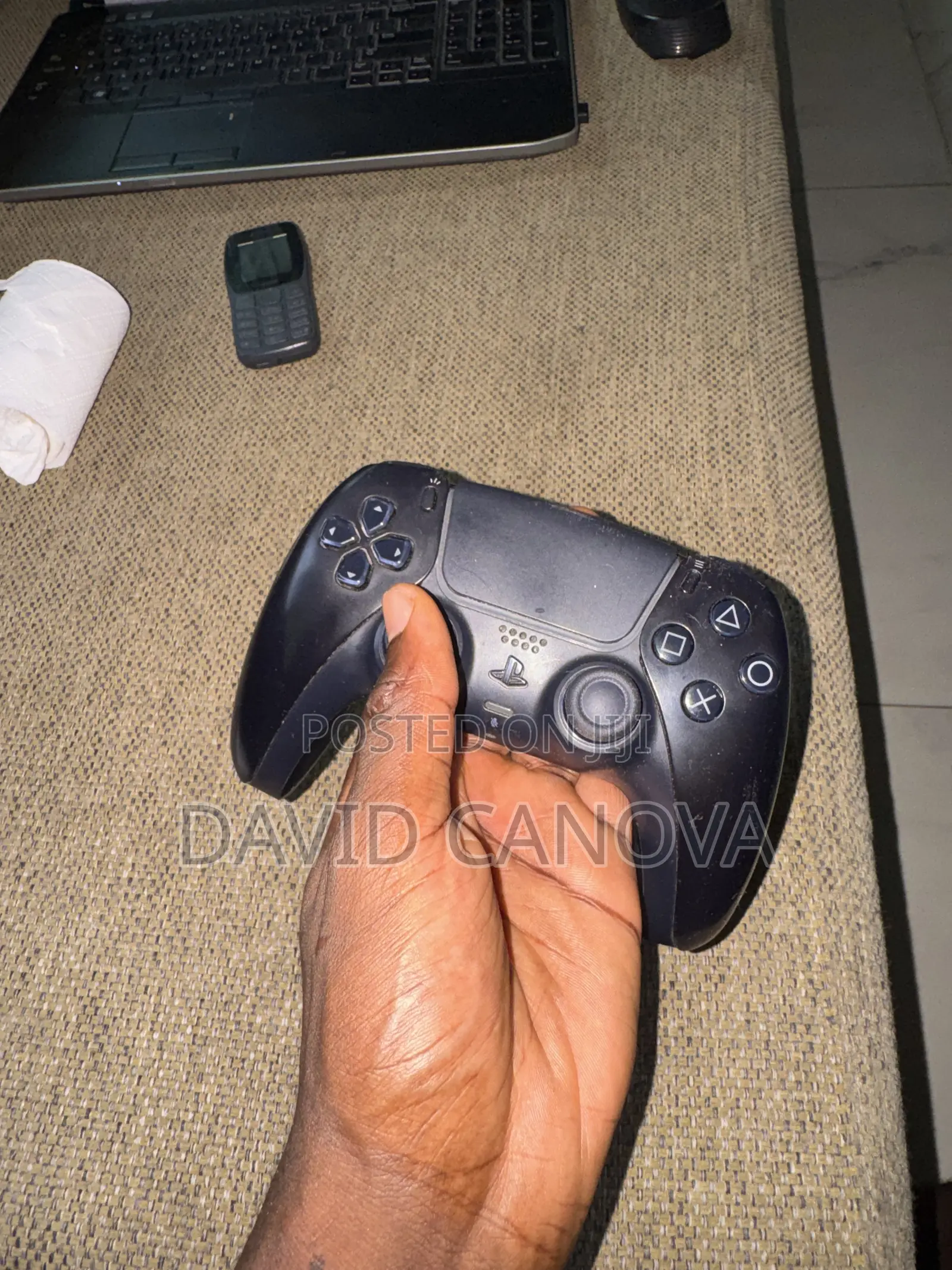 Ps 5 Controller Used Black