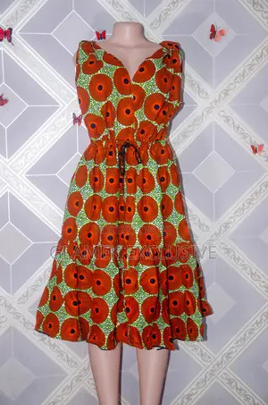 African Ankara Print Dress