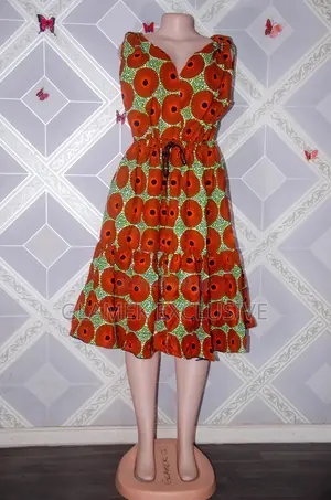African Ankara Print Dress