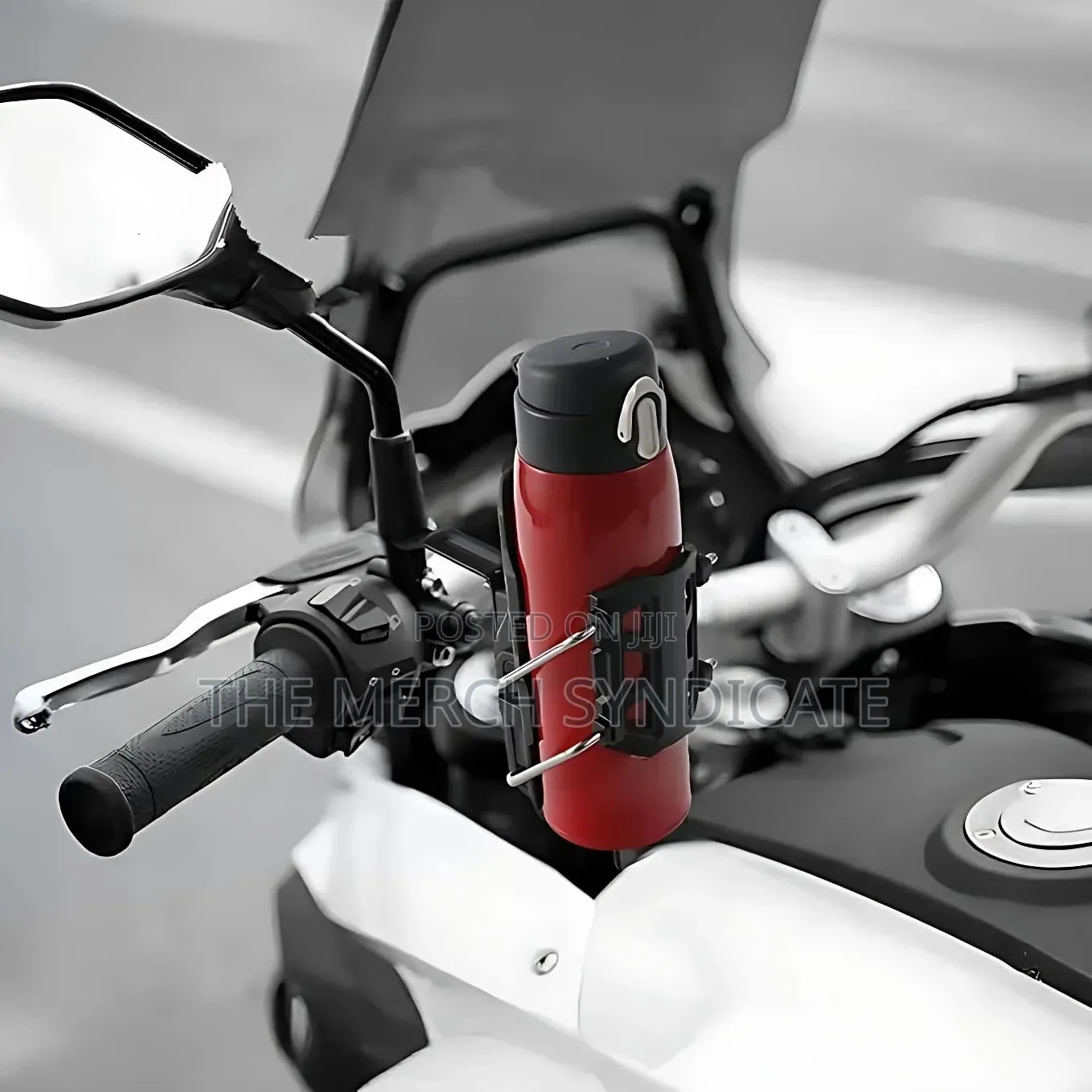 Automatic Fold Motorcycle / Bicycles Cup / Bottle /Drink Holder Mount