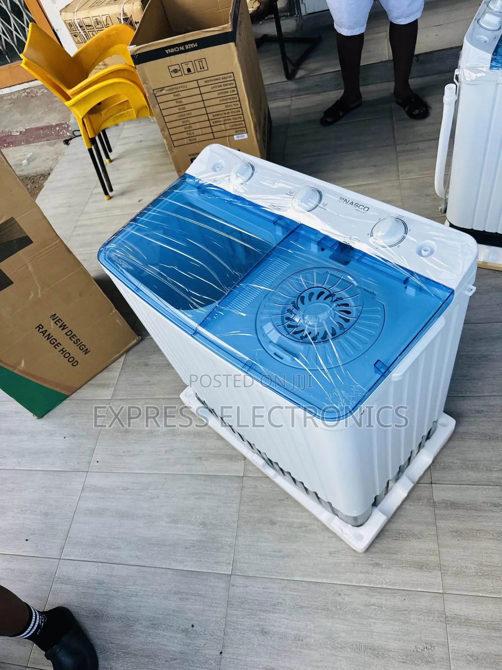Fabulous Job Semi Auto Nasco 8kg Topload Twintub