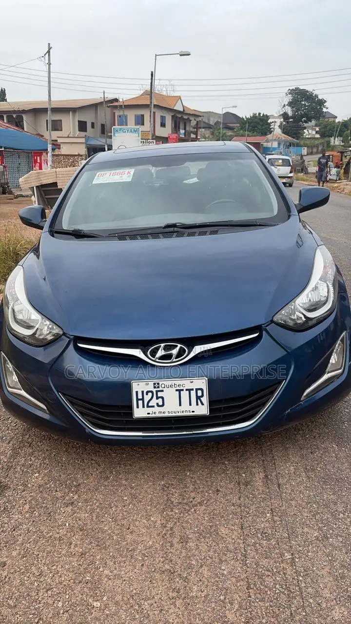 Hyundai Elantra Sport Sedan FWD (2.0L 4cyl 6A) 2016 Blue