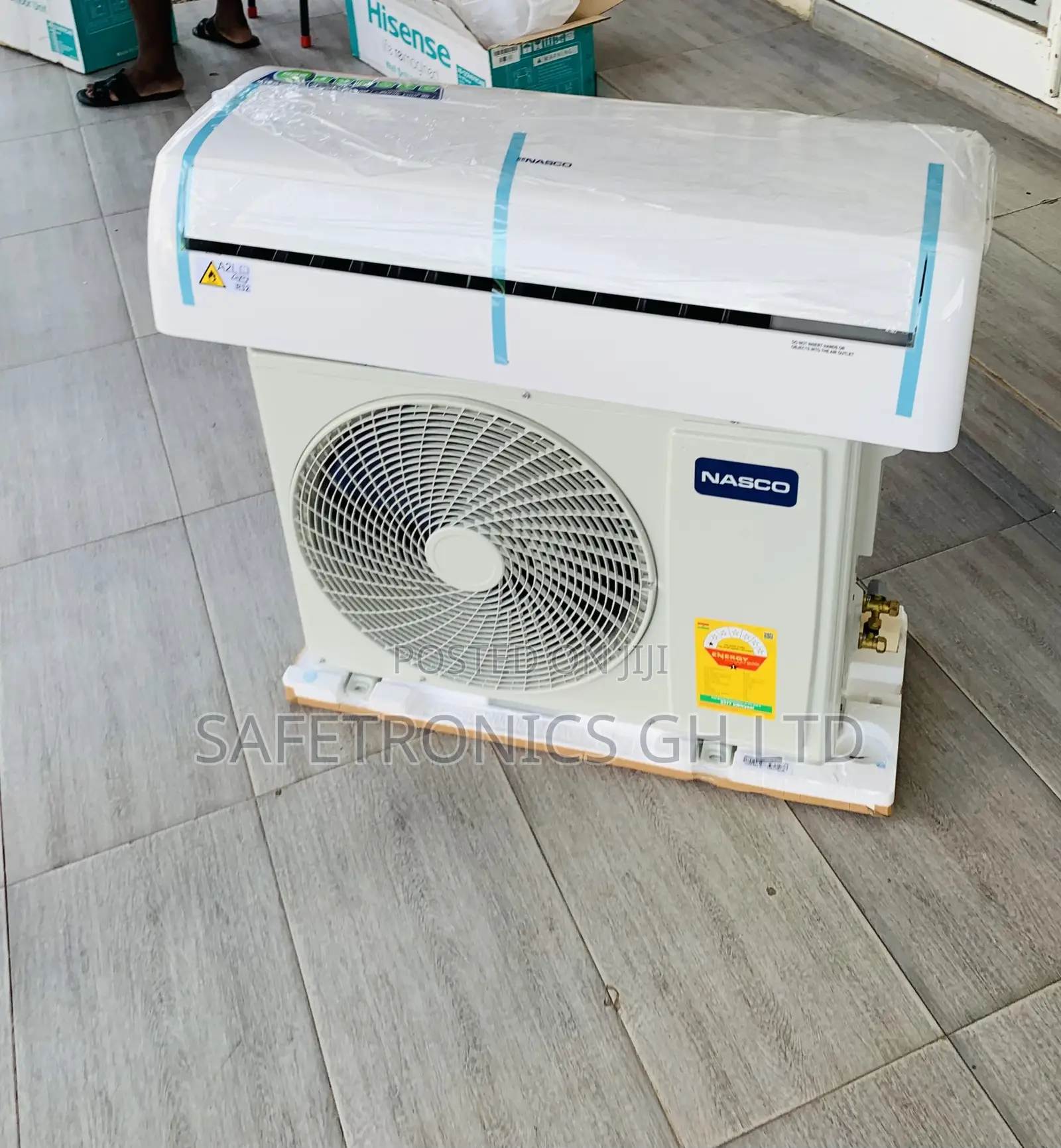 Just Purchase Nasco 1.5hp Dual Inverter Air Conditioner R32 Gas
