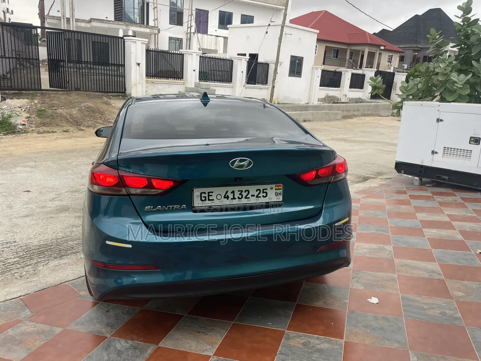 Hyundai Elantra 2017 Green