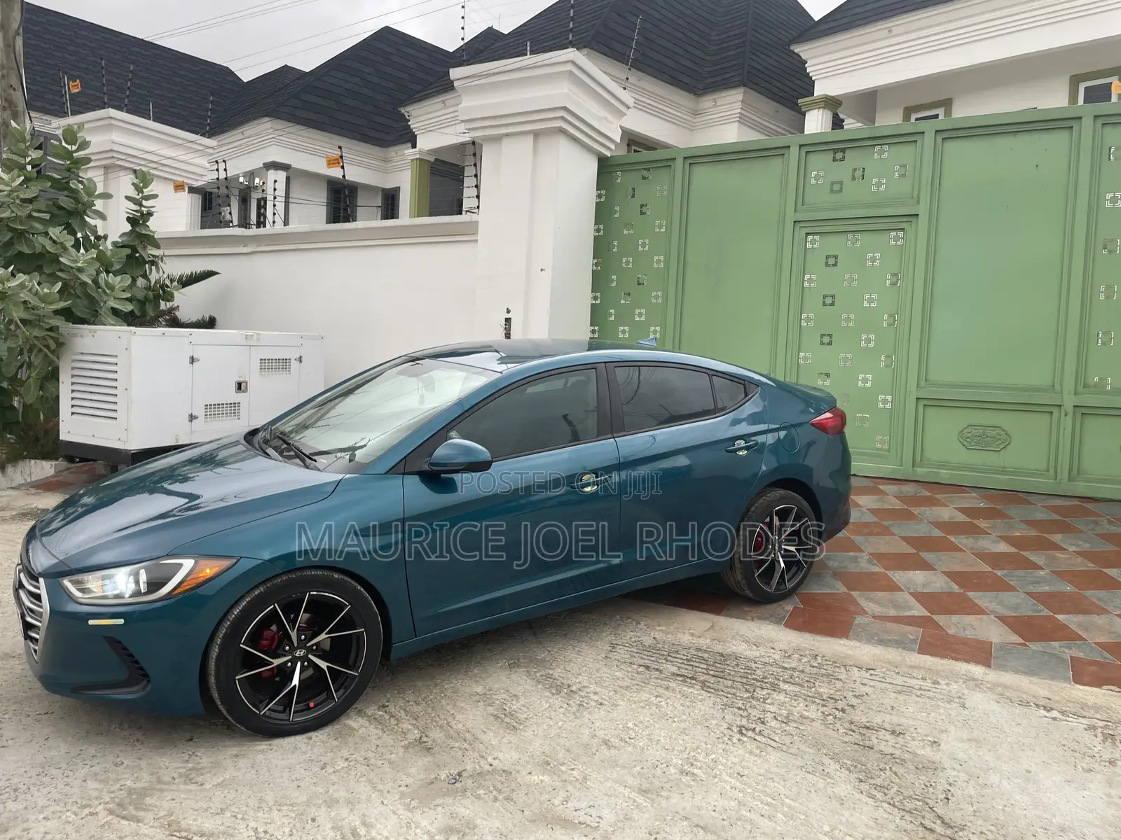 Hyundai Elantra 2017 Green