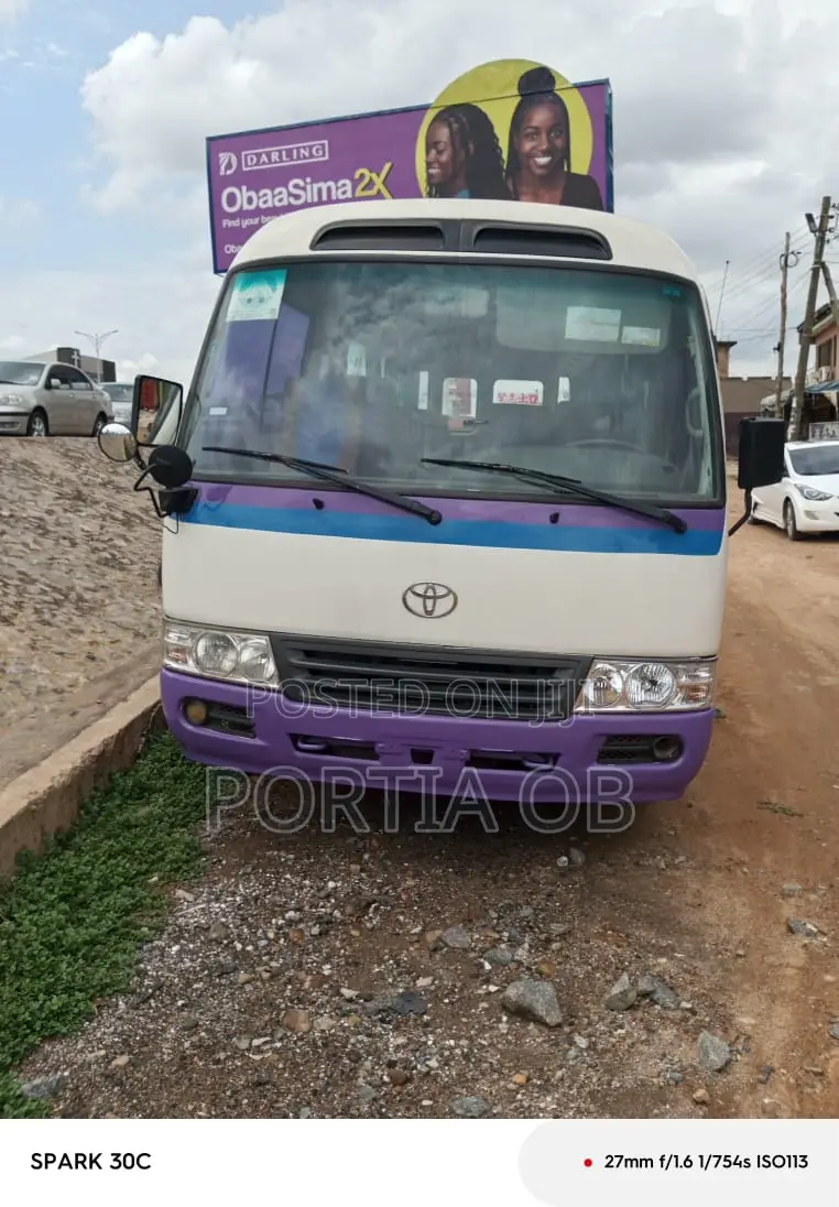 Toyota Coaster 2012 White