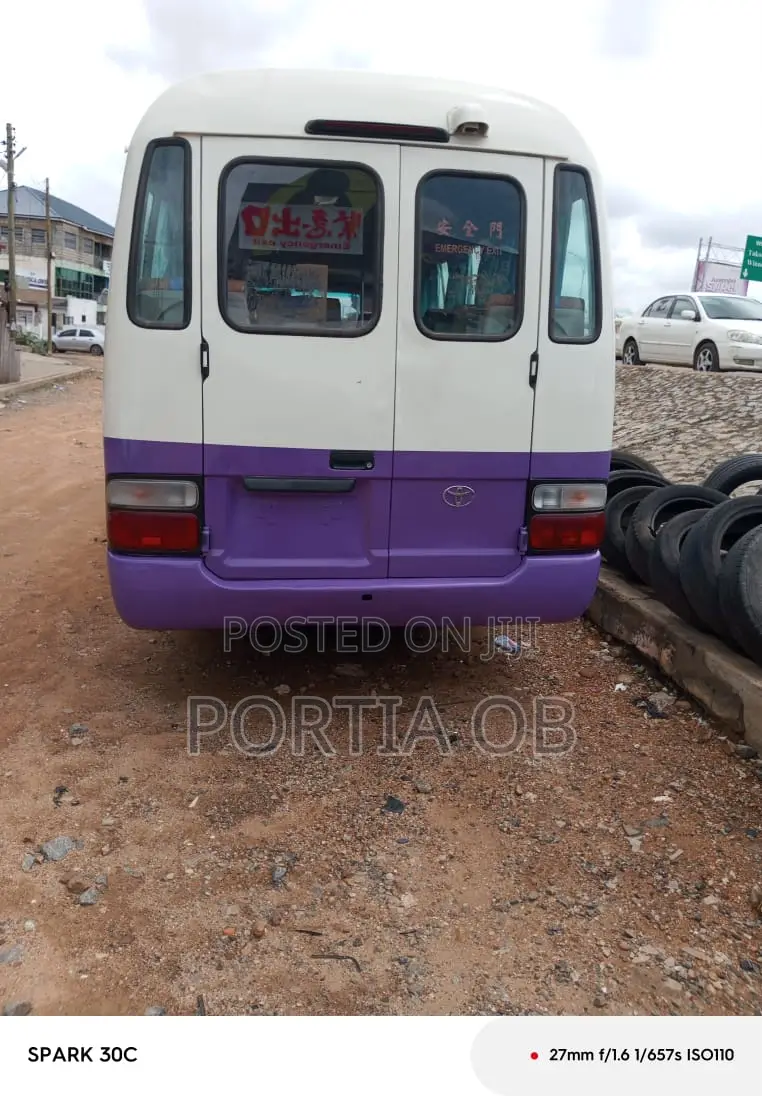 Toyota Coaster 2012 White