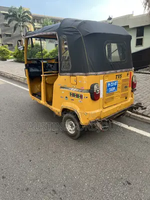 TVS King Deluxe Plus iTouch Start 2023 Yellow