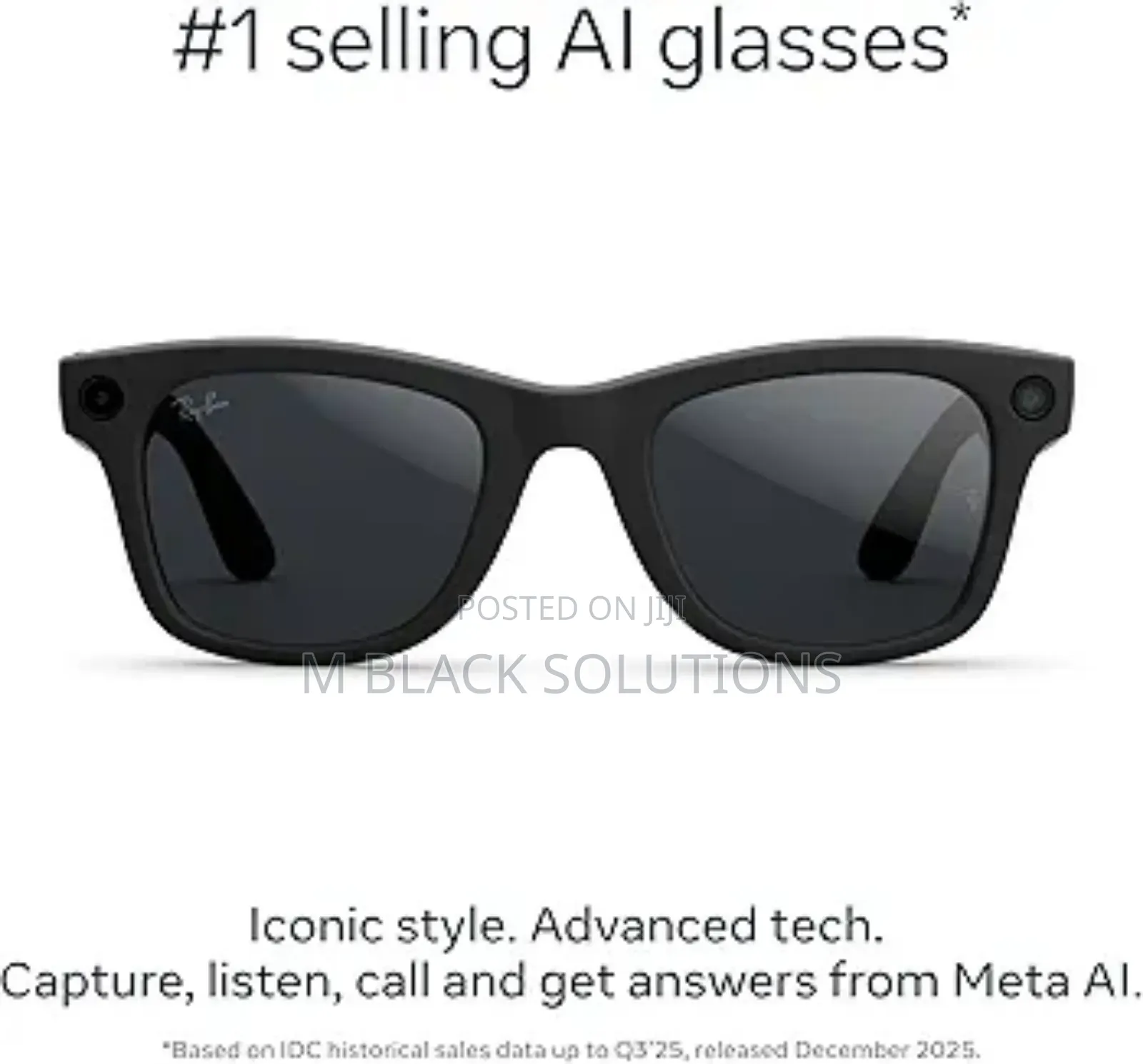Rayban Meta Wayfarer (Gen 2)Smart Glasses