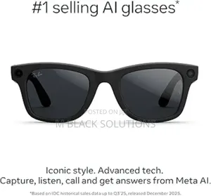 Rayban Meta Wayfarer (Gen 2)Smart Glasses