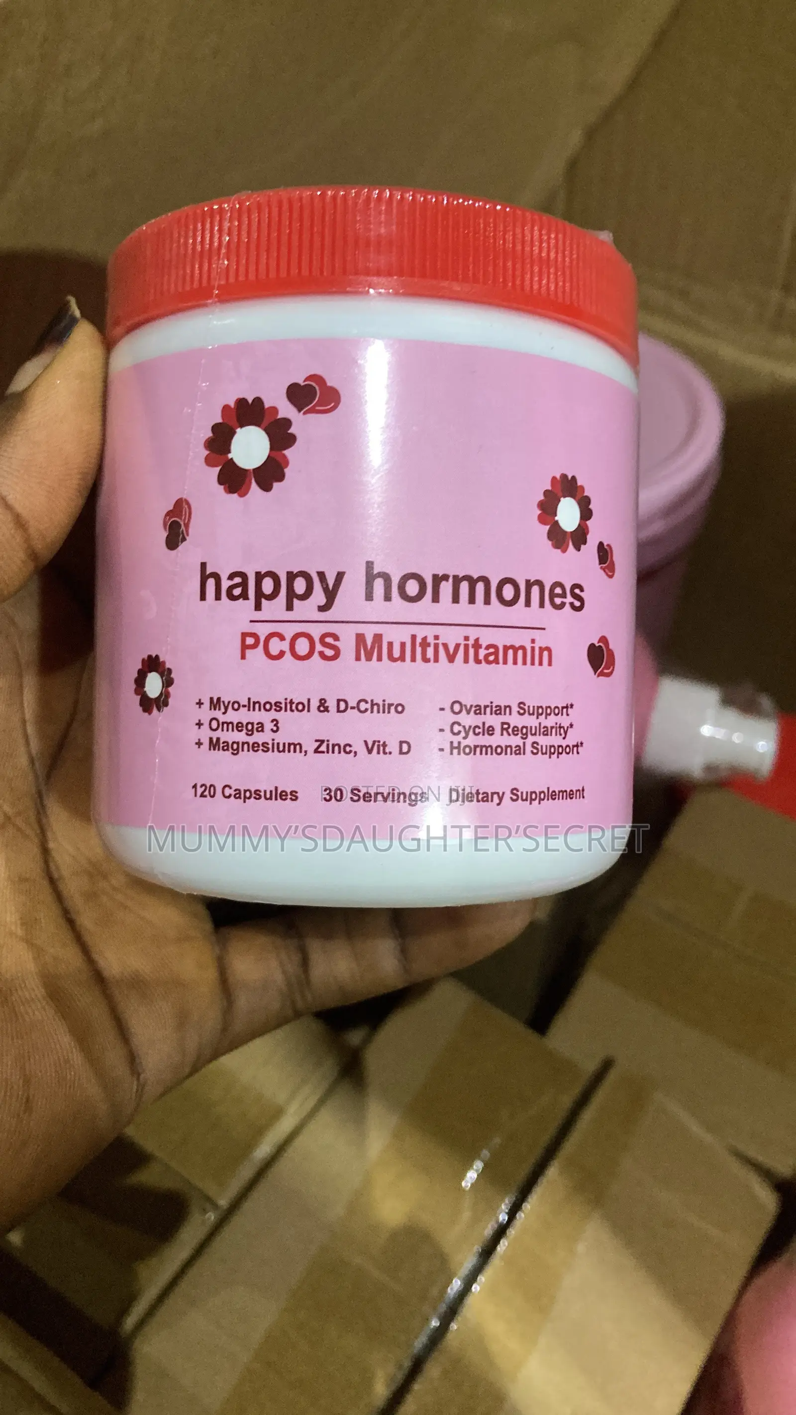 Happy Hormones Pcos Multivitamin Capsules