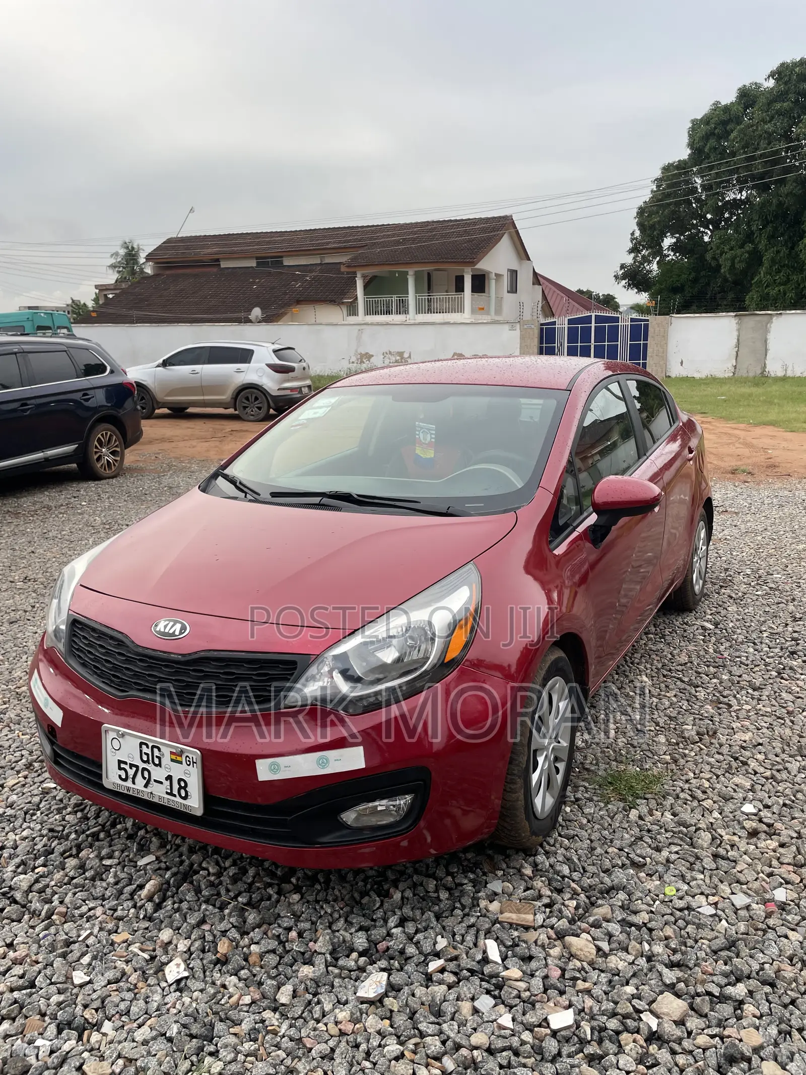 Kia Rio 2014 Red
