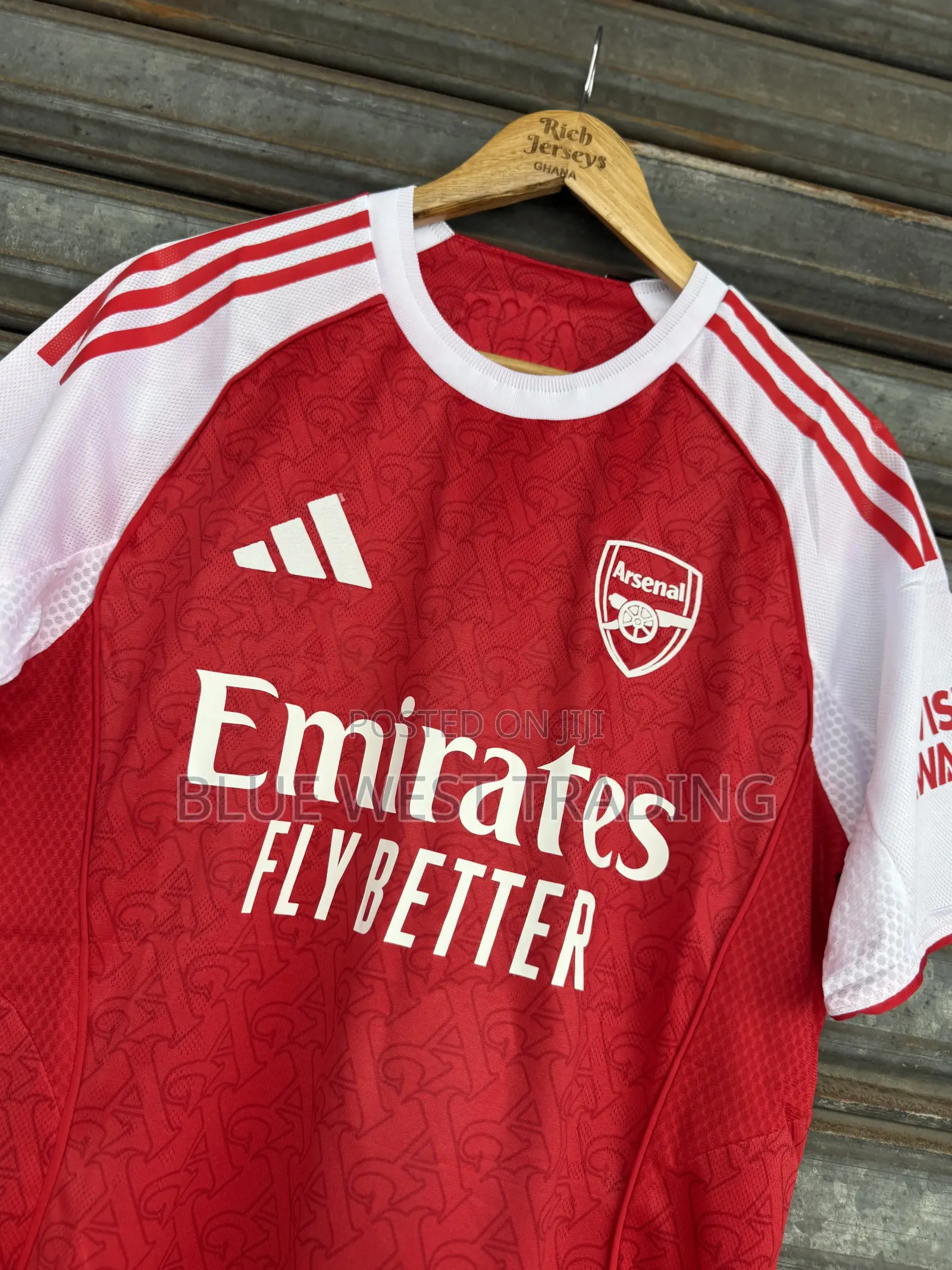 Arsenal 2025/2026 Premier League Champions Jersey _ Arsenal Jersey for ...