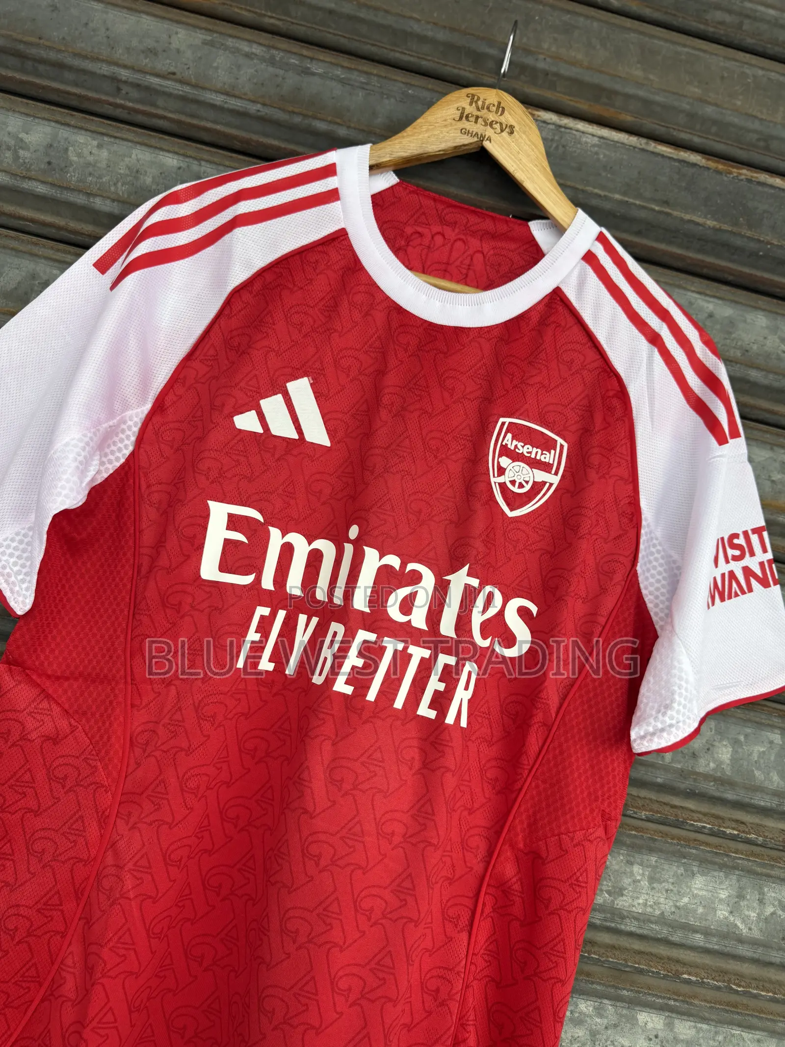 Arsenal 2025/2026 Premier League Champions Jersey _ Arsenal Jersey for ...