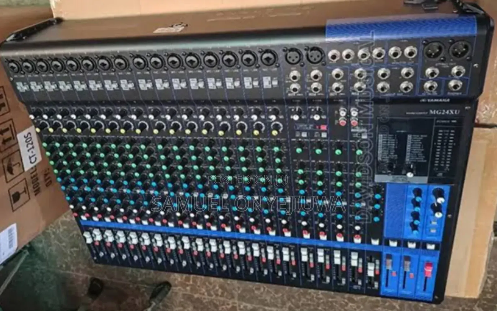 Yamaha Mg24xu 24-Input 4-Bus Mixer With Effects