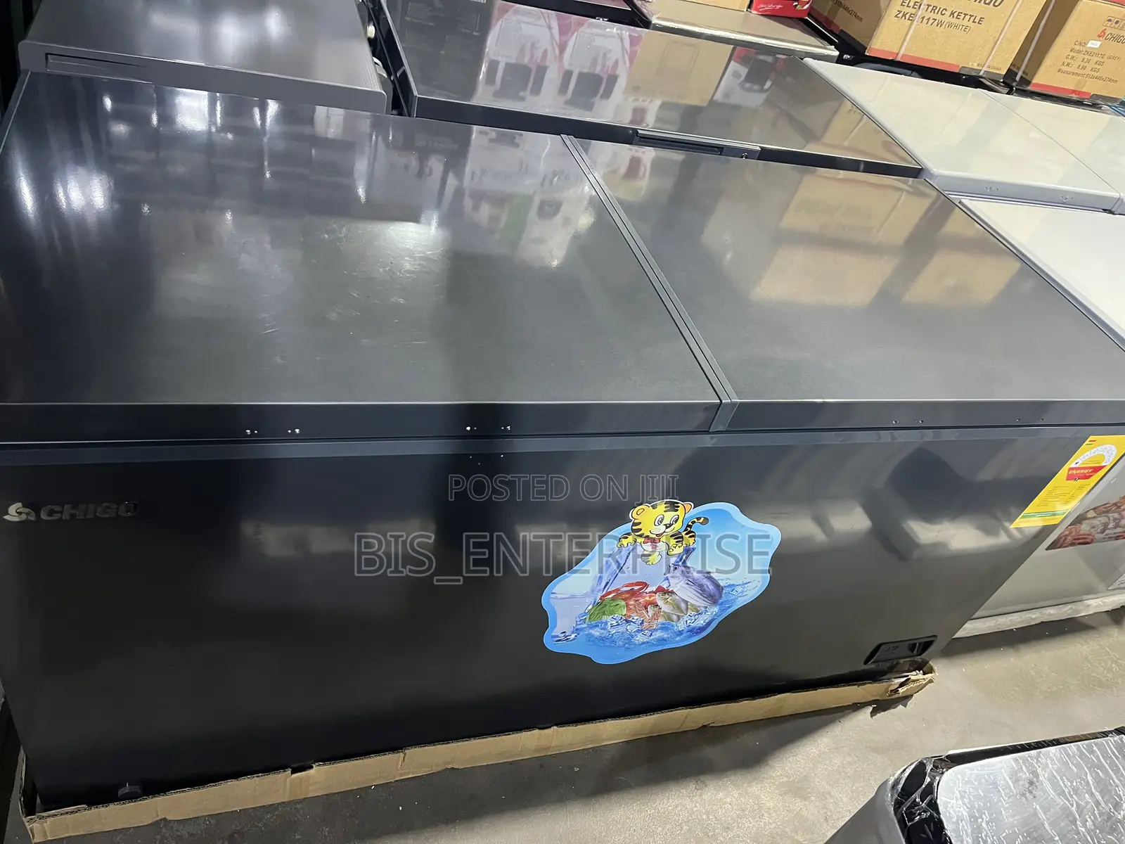 Chigo Chest Freezer Double Door 488 Liters