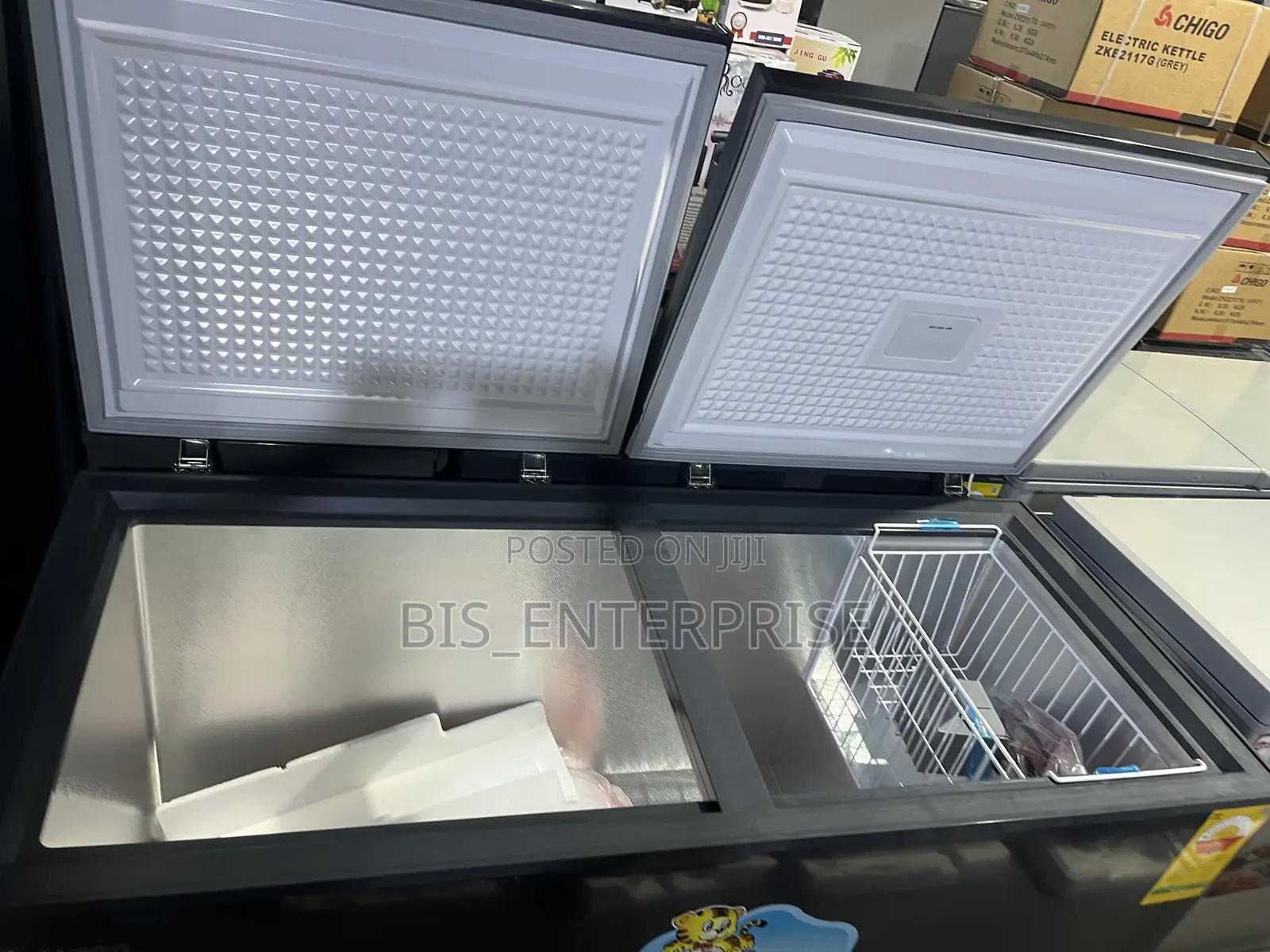 Chigo Chest Freezer Double Door 488 Liters