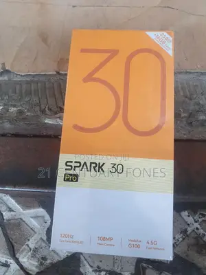 New Tecno Spark 30 Pro 256 GB Black