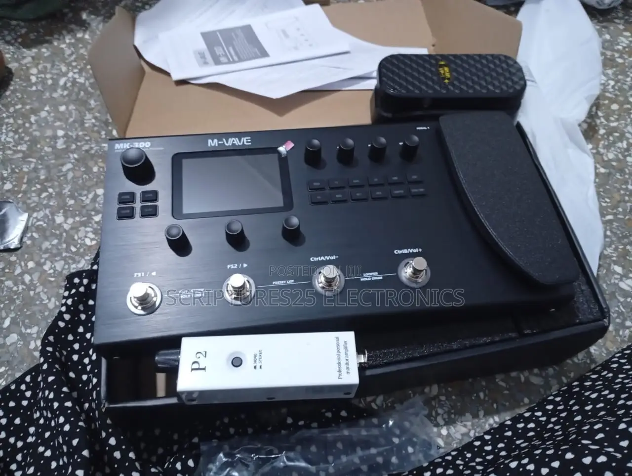 P2 in Ear Monitors Professional Inear Headphone Amplifier