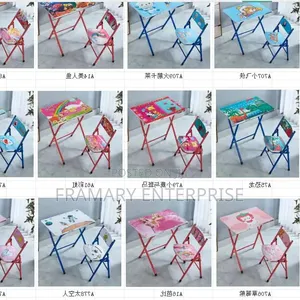 Kids Chair With Table