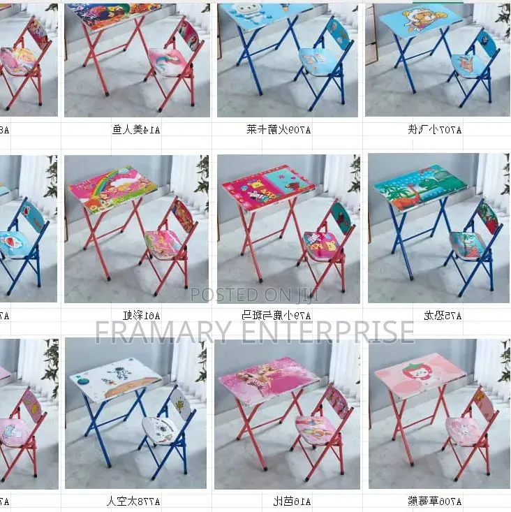 Kids Chair With Table