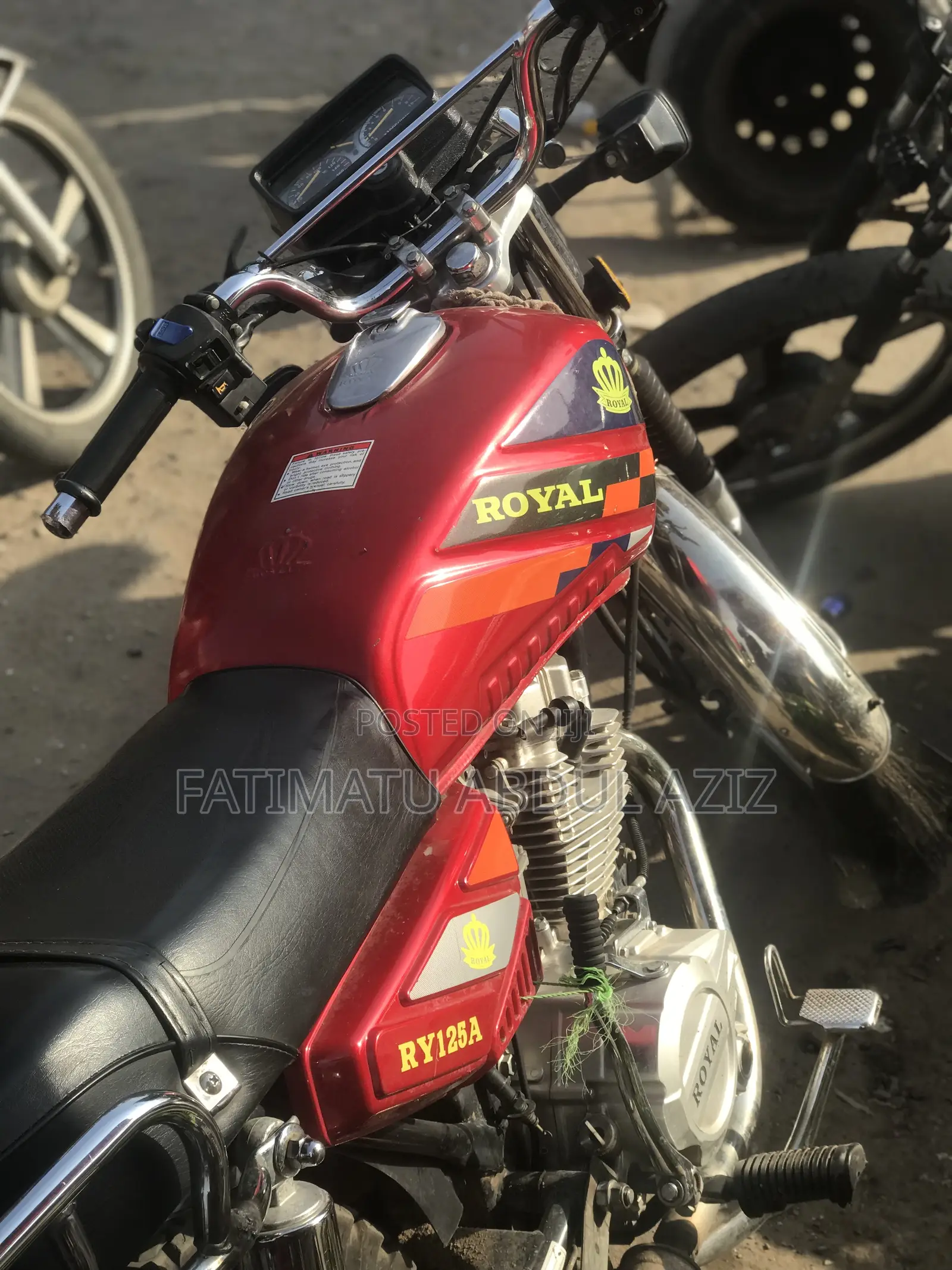 Royal RY125 2025 Red