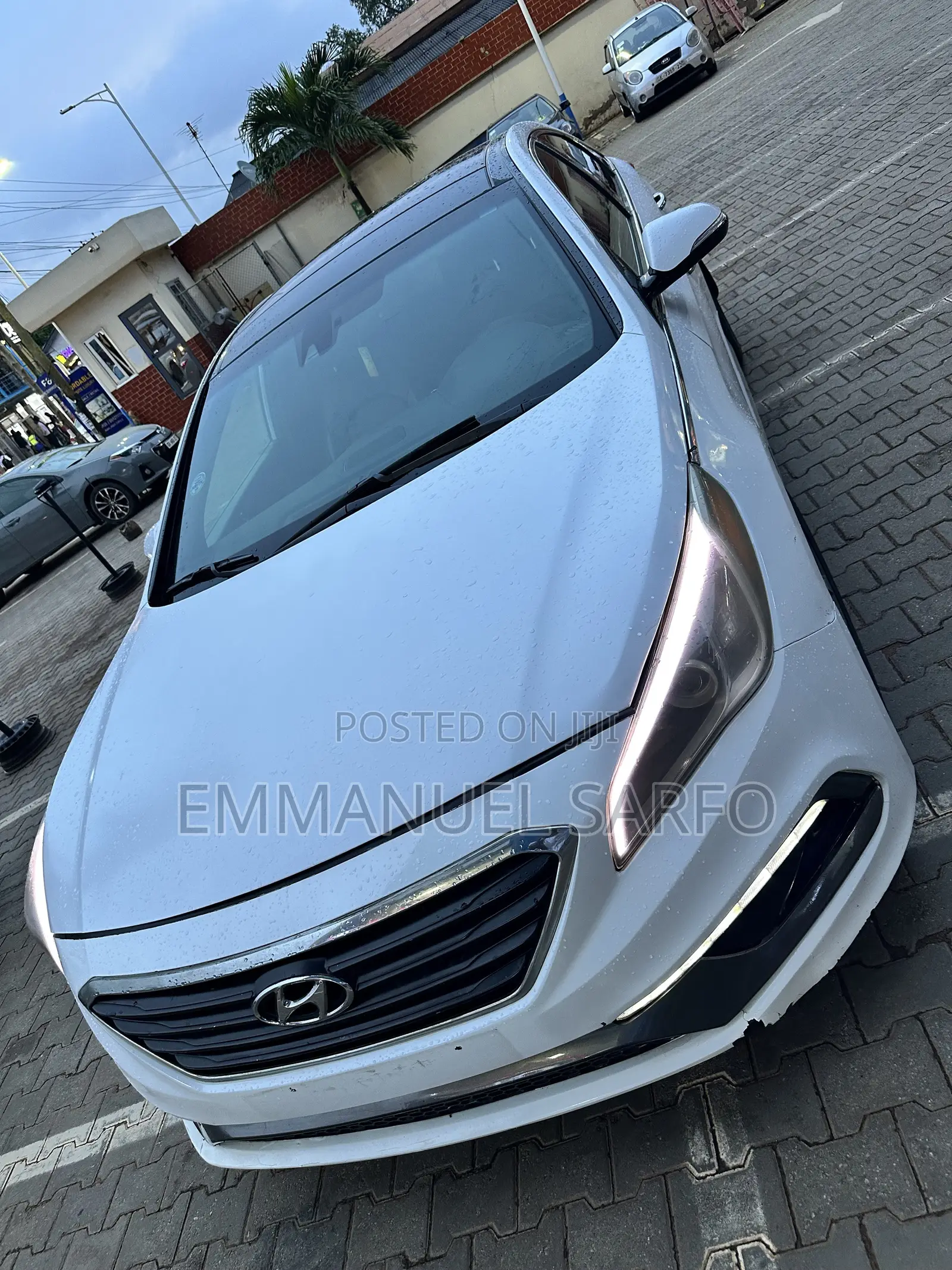 Hyundai Sonata Limited 2.0T 4dr Sedan (2.0L 4cyl Turbo 6A) 2015 White