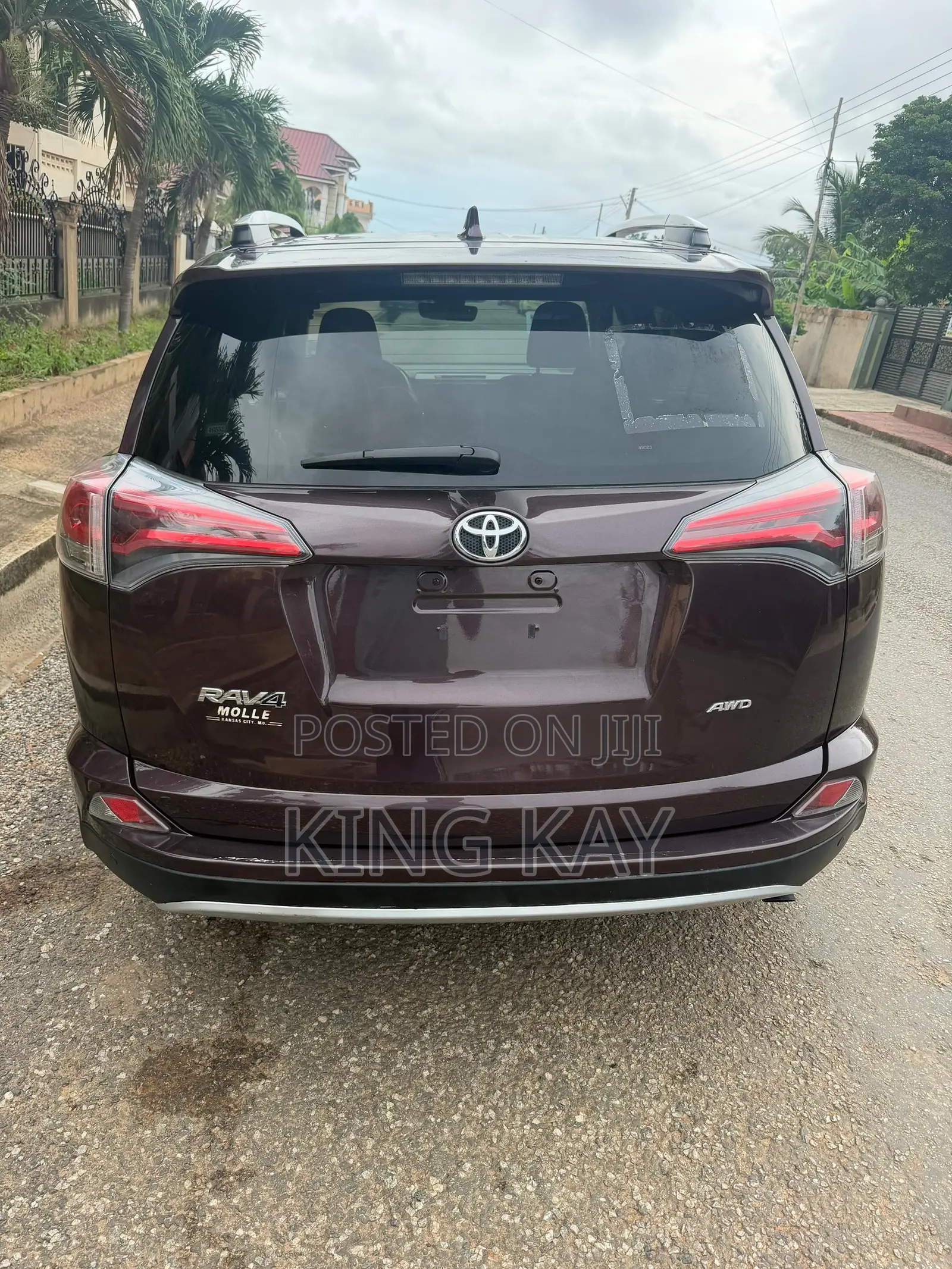 Toyota RAV4 SE AWD (2.5L 4cyl 6A) 2017 Burgundy