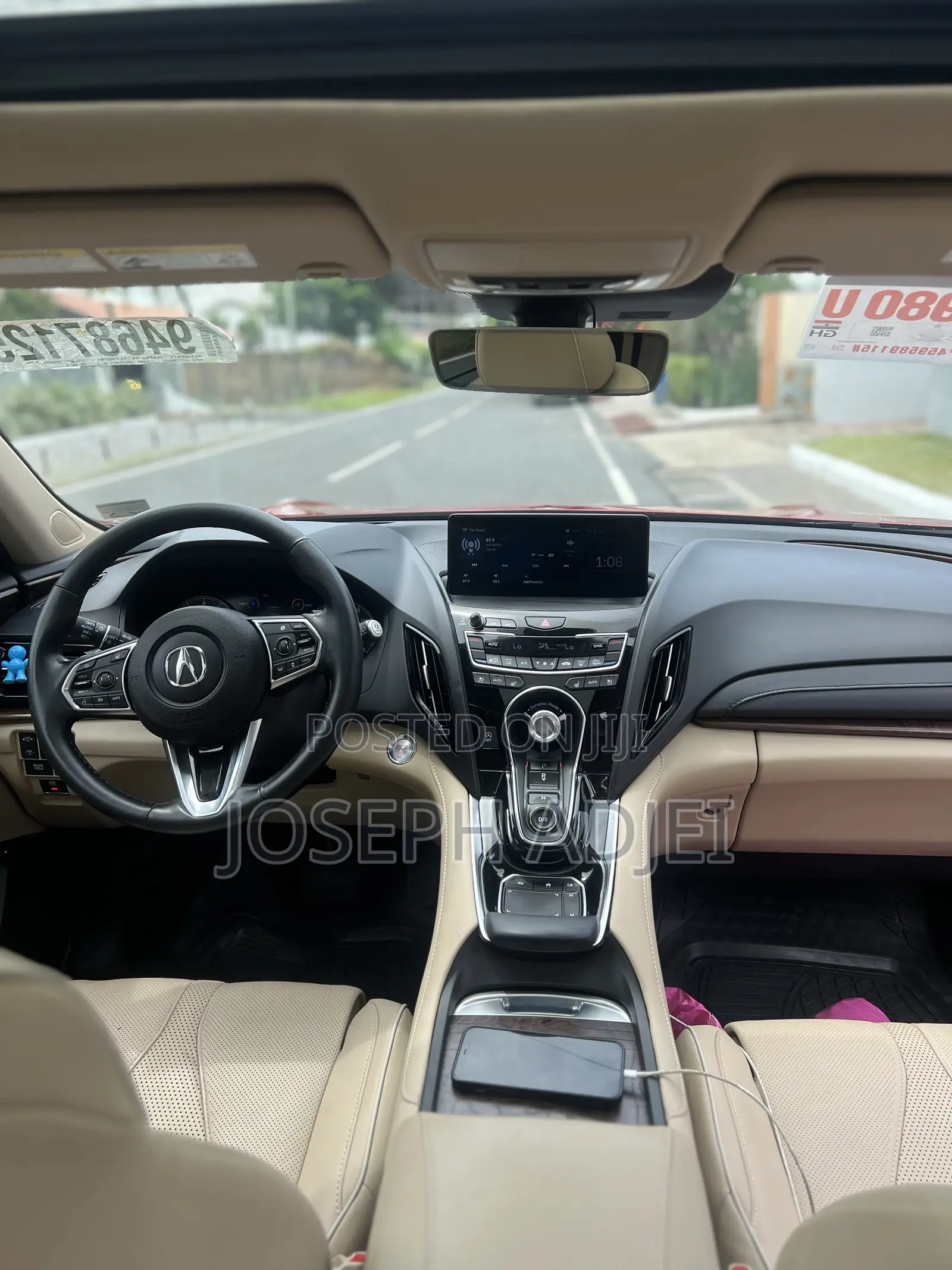 Acura RDX Advance Pkg AWD 2019 Red