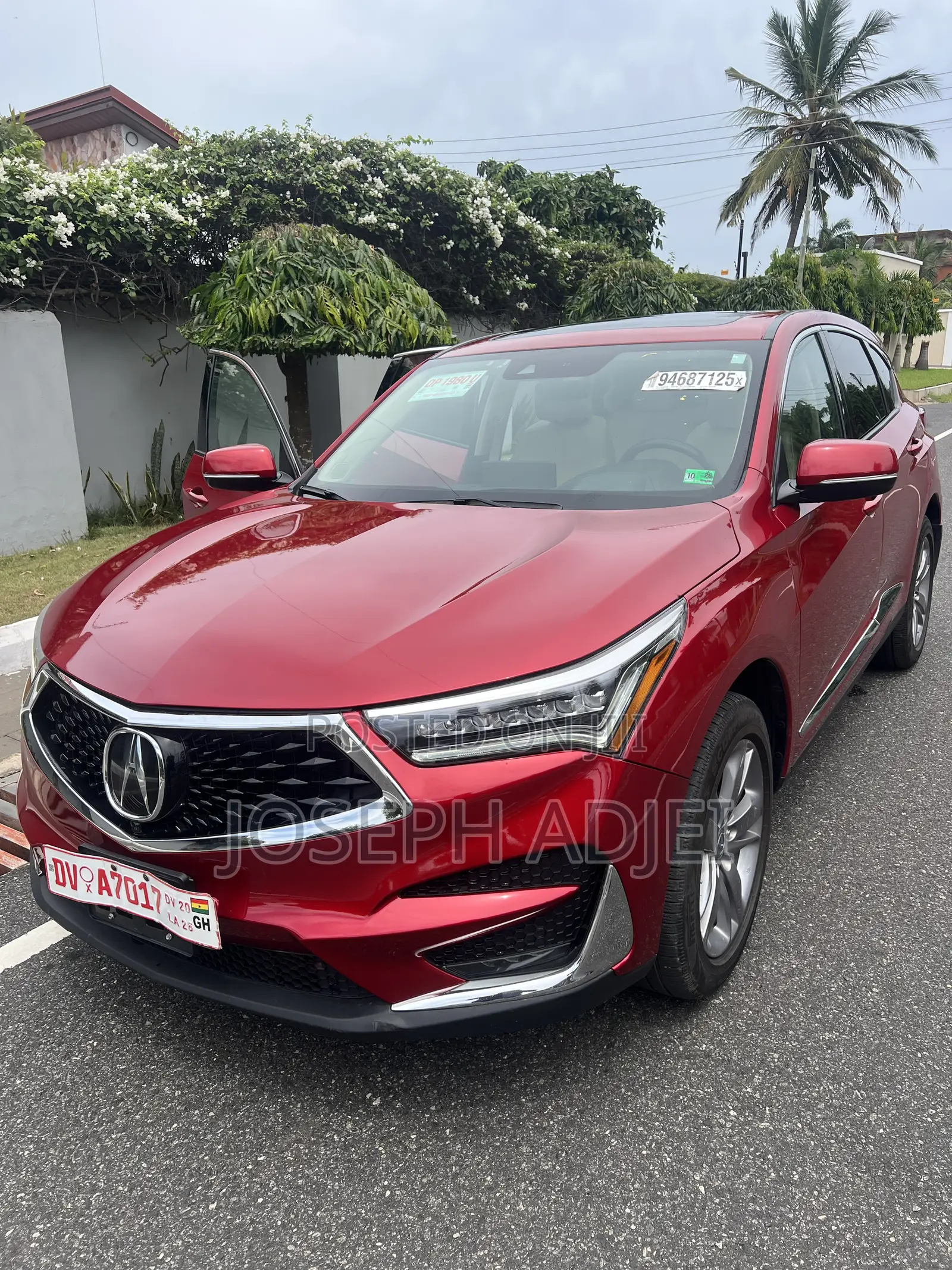 Acura RDX Advance Pkg AWD 2019 Red