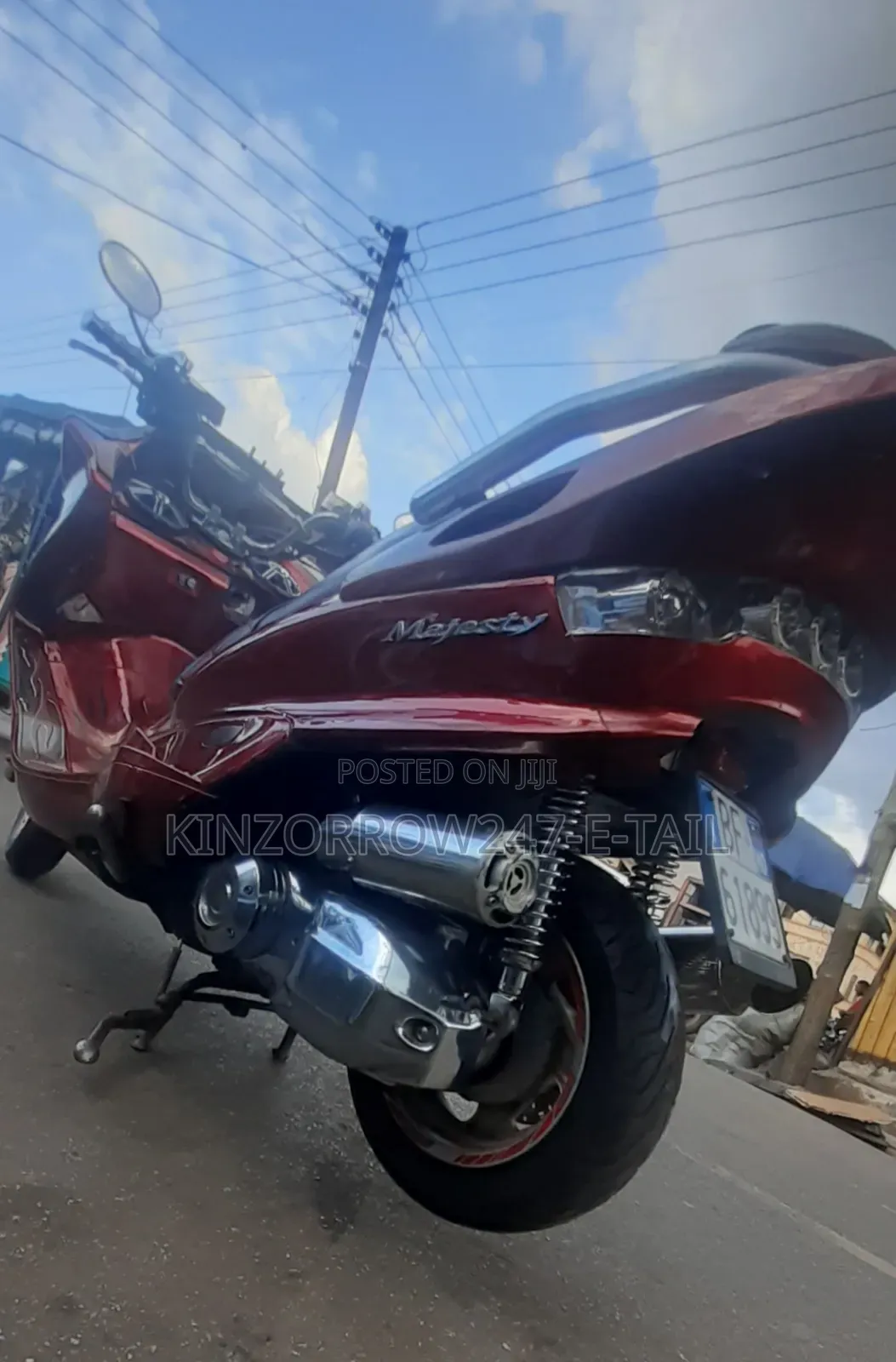 Yamaha Majesty 2021 Red