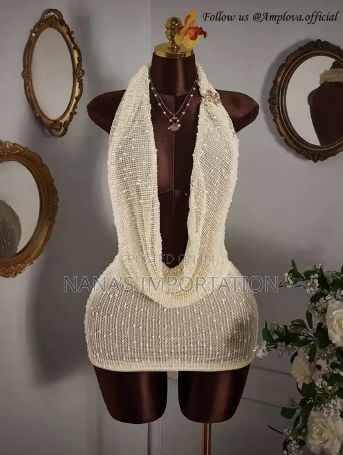Sexy Backless Beach Dress for Ladies
