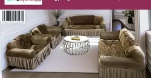 Strong ,Soft Stylish Velvet Fluffy Sofa Skirt Covers (Sold As A Set