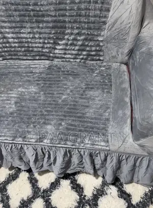 Softness U Can Feel(100% Cotton Velvet Sofa Skirt Cover(Sold As A Set