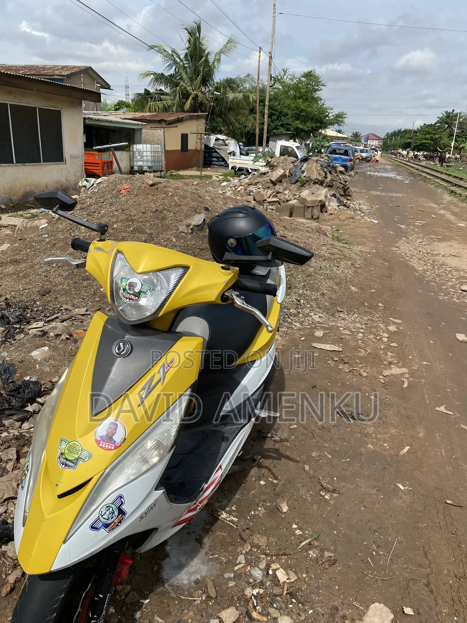 SYM Magic Sr 2024 Yellow