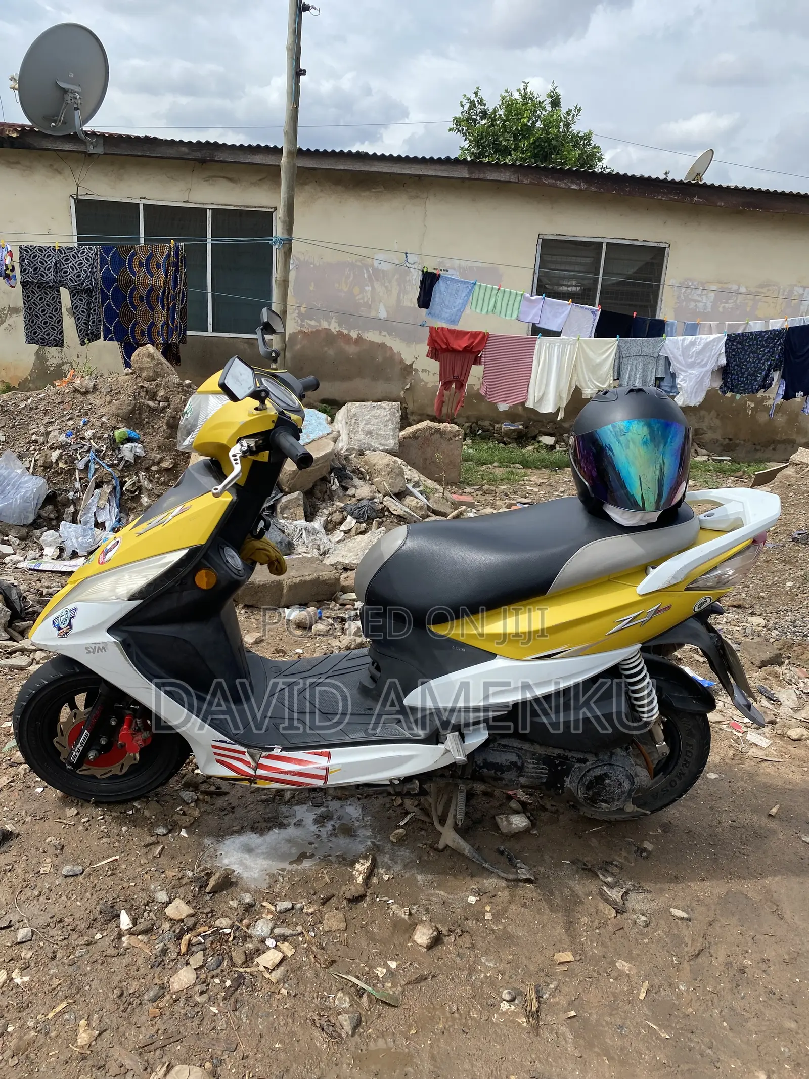 SYM Magic Sr 2024 Yellow