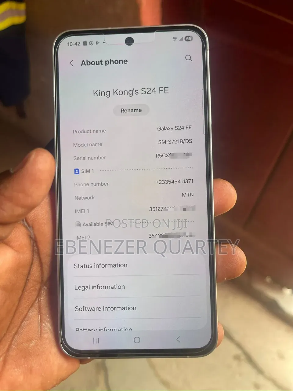 Samsung Galaxy S24 FE 128 GB