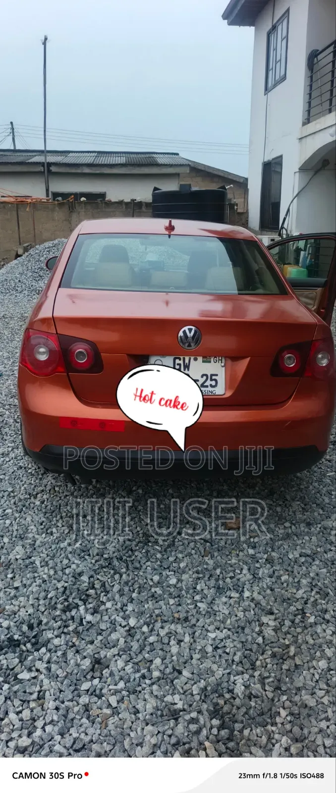 Volkswagen Jetta 2.5 S 2008 Orange