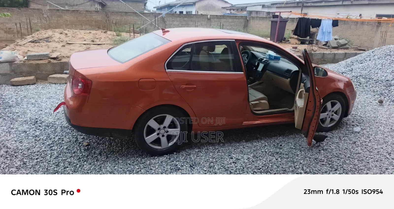 Volkswagen Jetta 2.5 S 2008 Orange