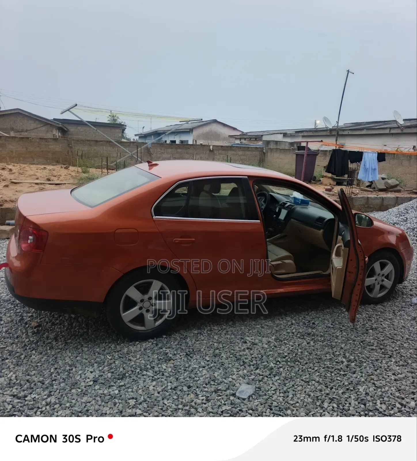 Volkswagen Jetta 2.5 S 2008 Orange