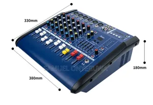 6 Channels Mixer Yamaha Powered(With Amplifier)
