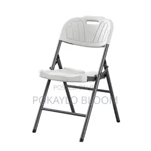 Nazhura Heavy-Duty Plastic Folding Chair