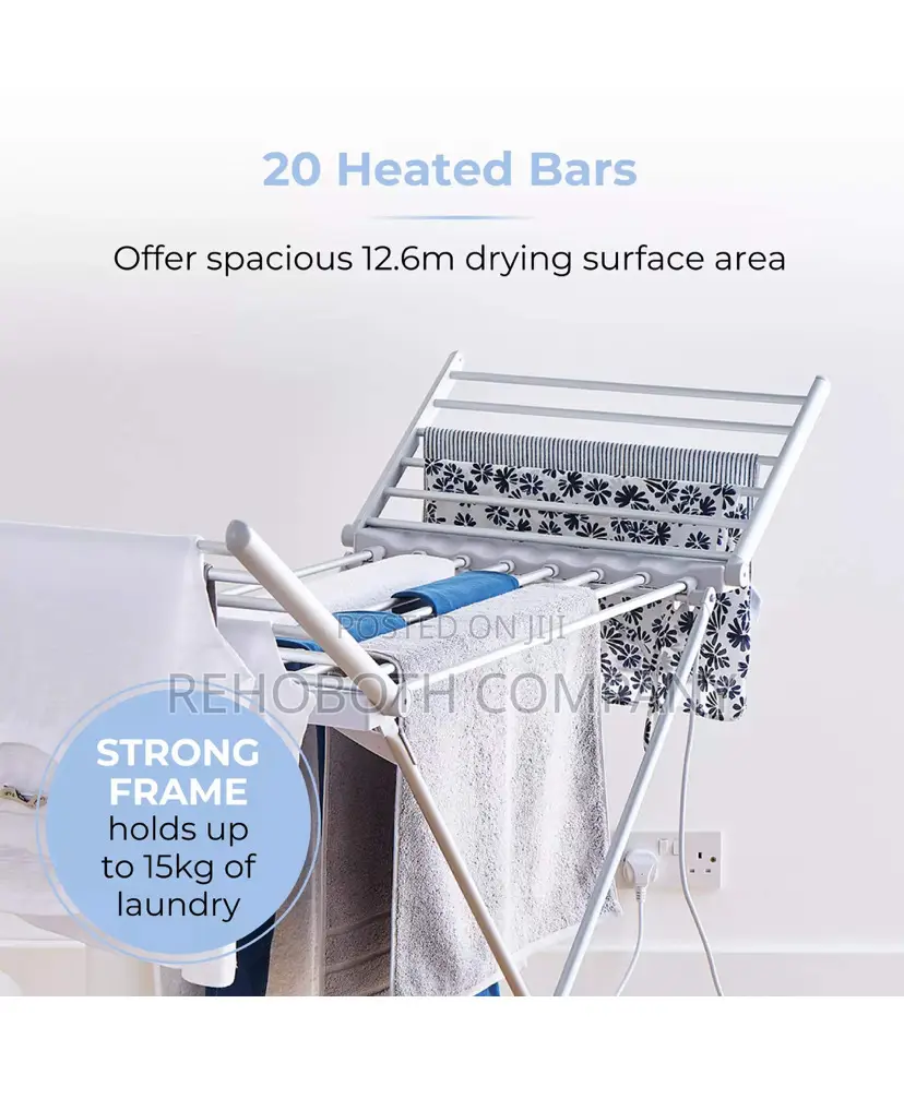 Tower T25003 Heated Winged Clothes Airer
