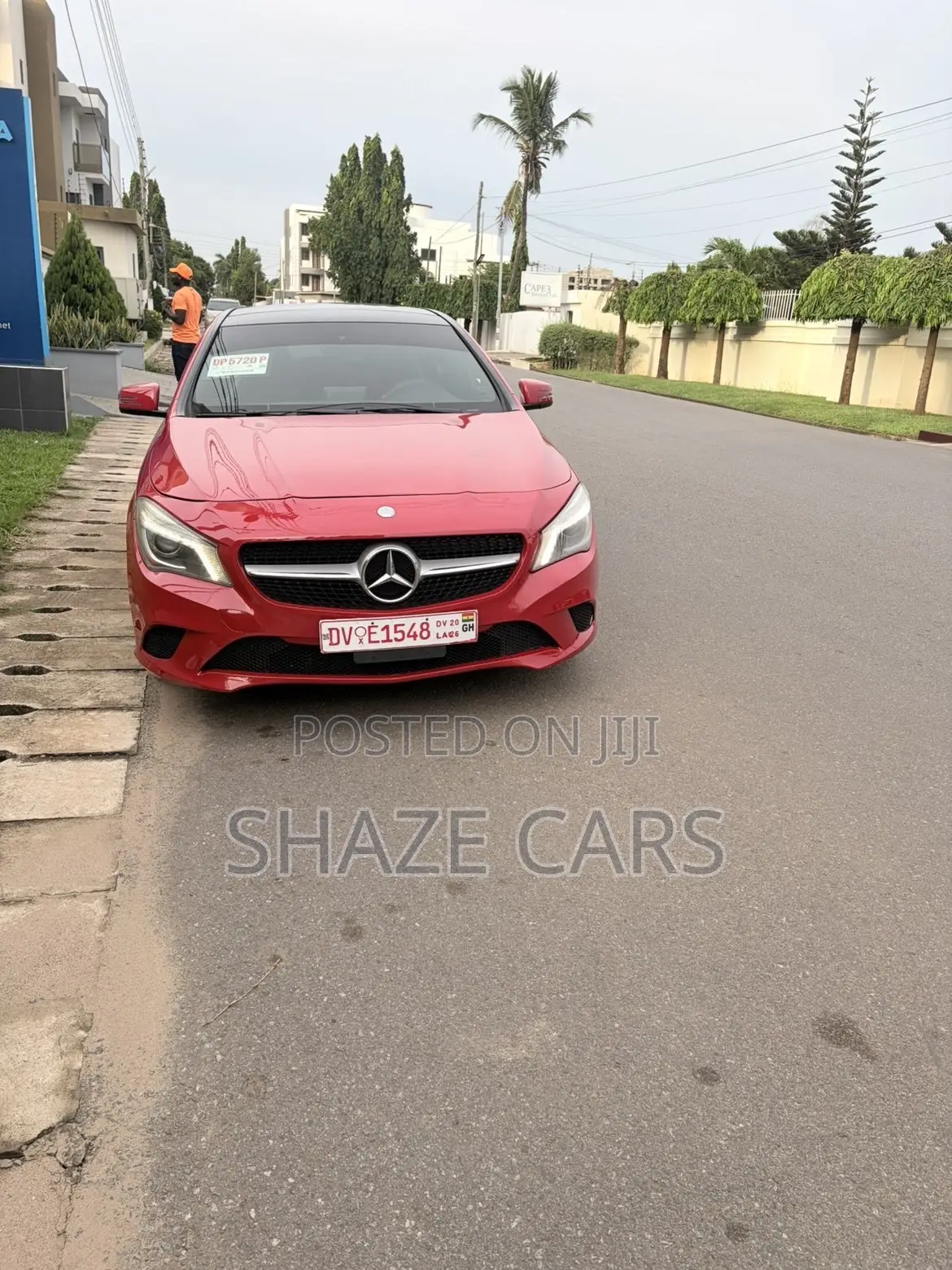 Mercedes-Benz CLA-Class CLA 250 4MATIC Sedan 2016 Red