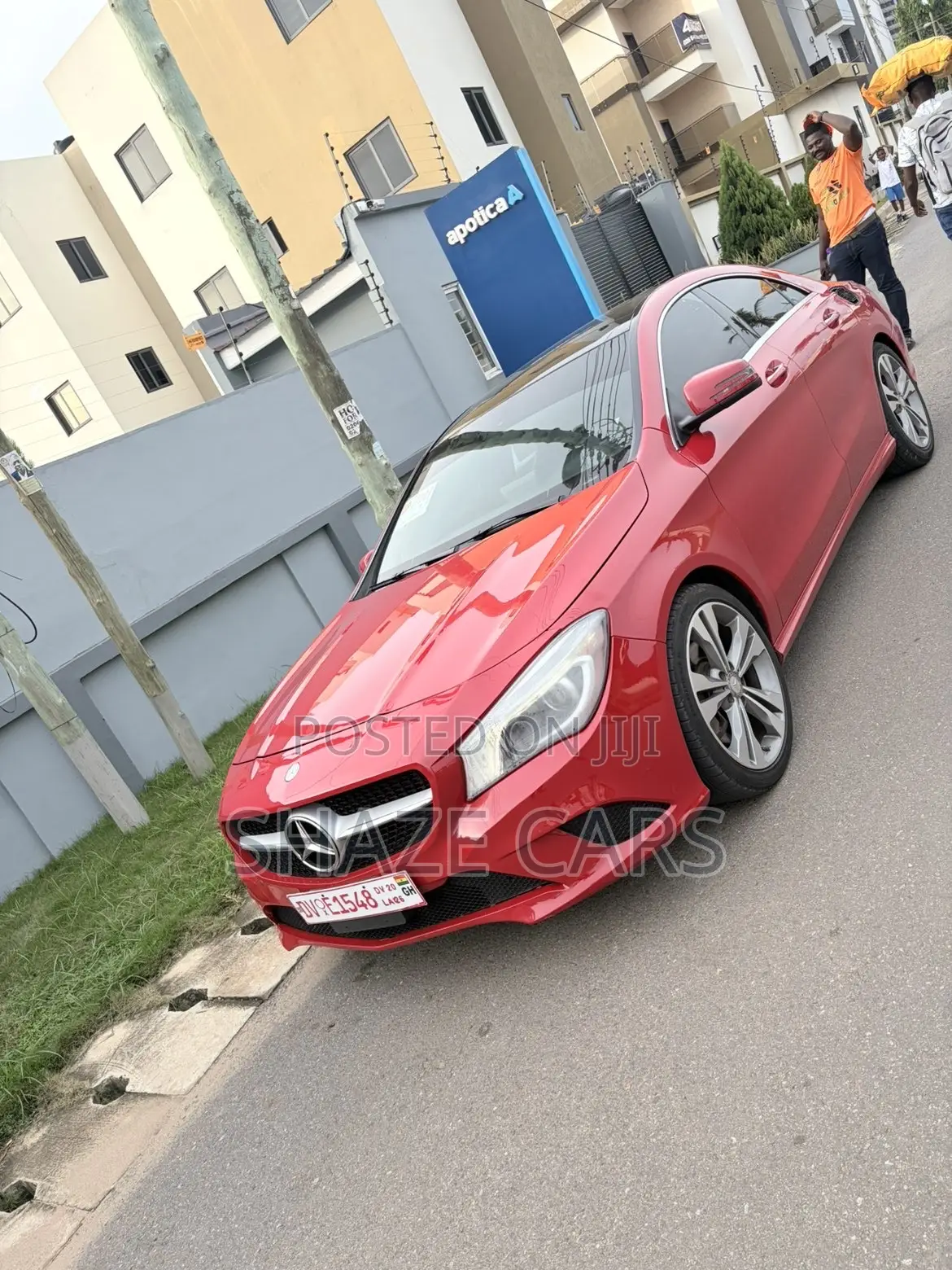 Mercedes-Benz CLA-Class CLA 250 4MATIC Sedan 2016 Red