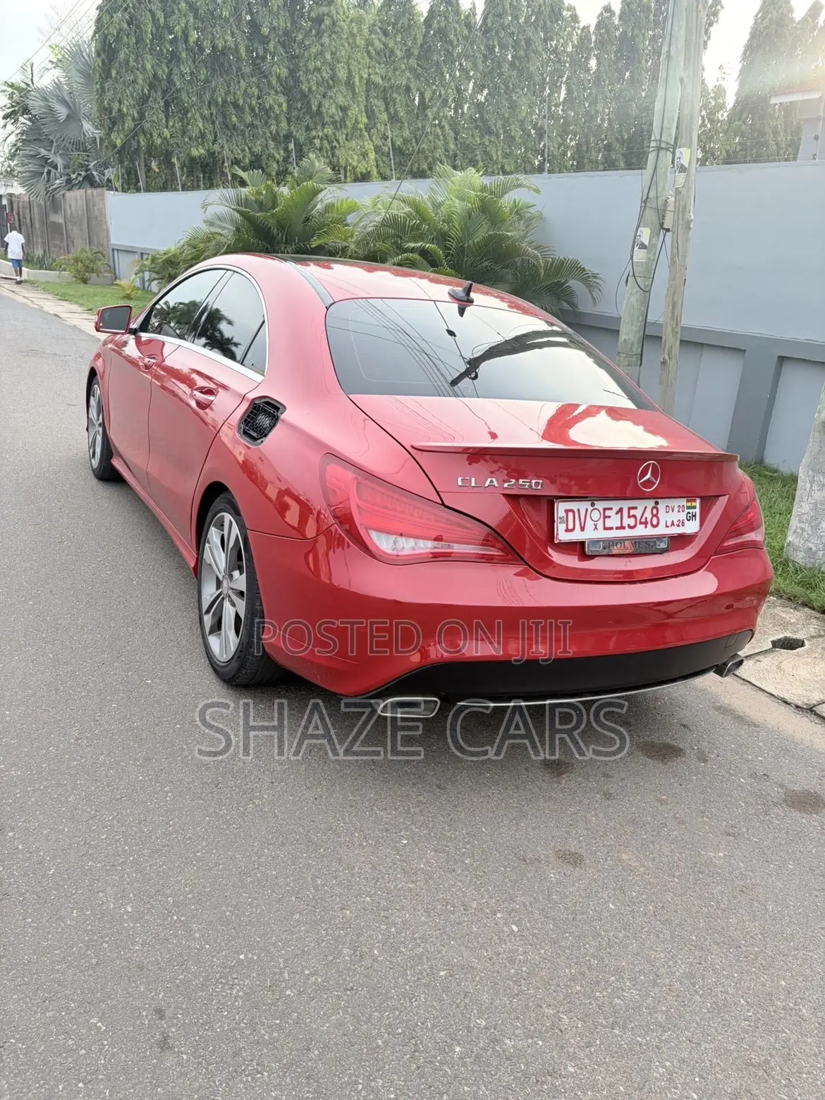 Mercedes-Benz CLA-Class CLA 250 4MATIC Sedan 2016 Red