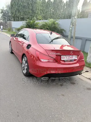 Mercedes-Benz CLA-Class CLA 250 4MATIC Sedan 2016 Red